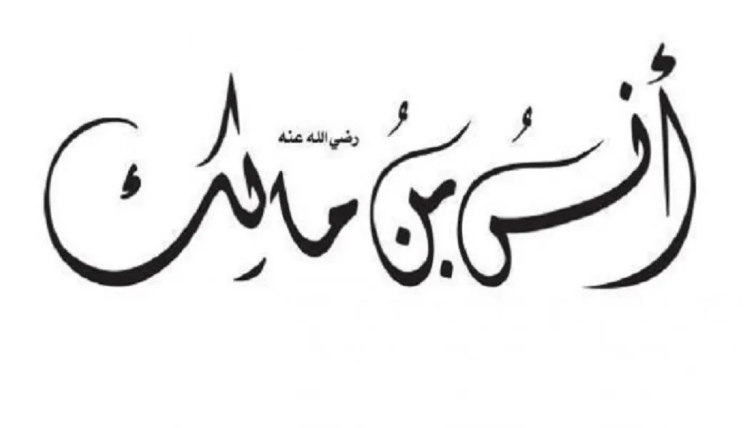 خدم انس بن مالك الرسول كم سنه