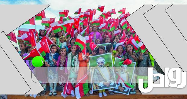 افكار للاحتفال بالعيد الوطني العماني 52