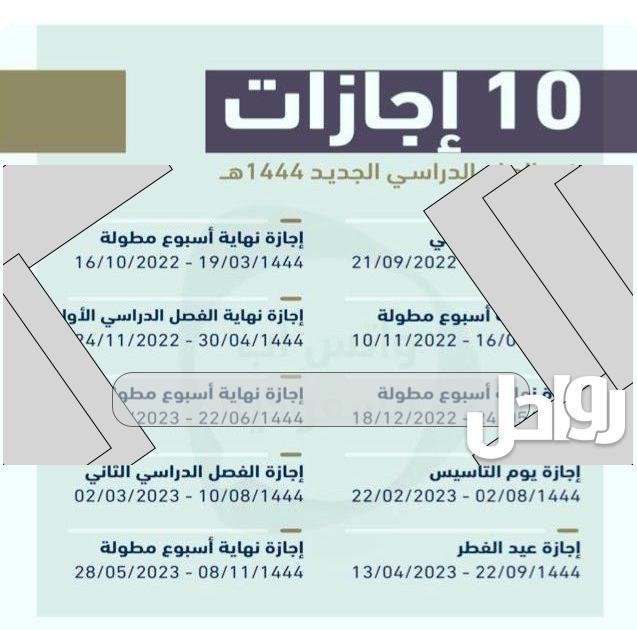 اجازات البحرين 2023وأوقات العطلات الرسمية