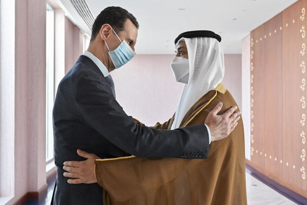 سبب زيارة بشار الأسد للامارات
