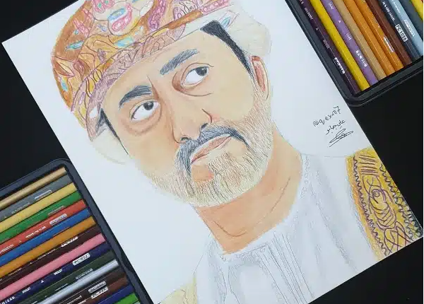 رسومات عن العيد الوطني العماني 52