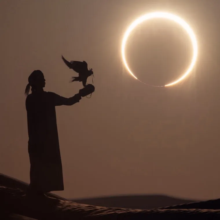 صور كسوف الشمس في الامارات اليوم 2023ومتى ينتهي 1 صور كسوف الشمس في الامارات اليوم 2023ومتى ينتهي