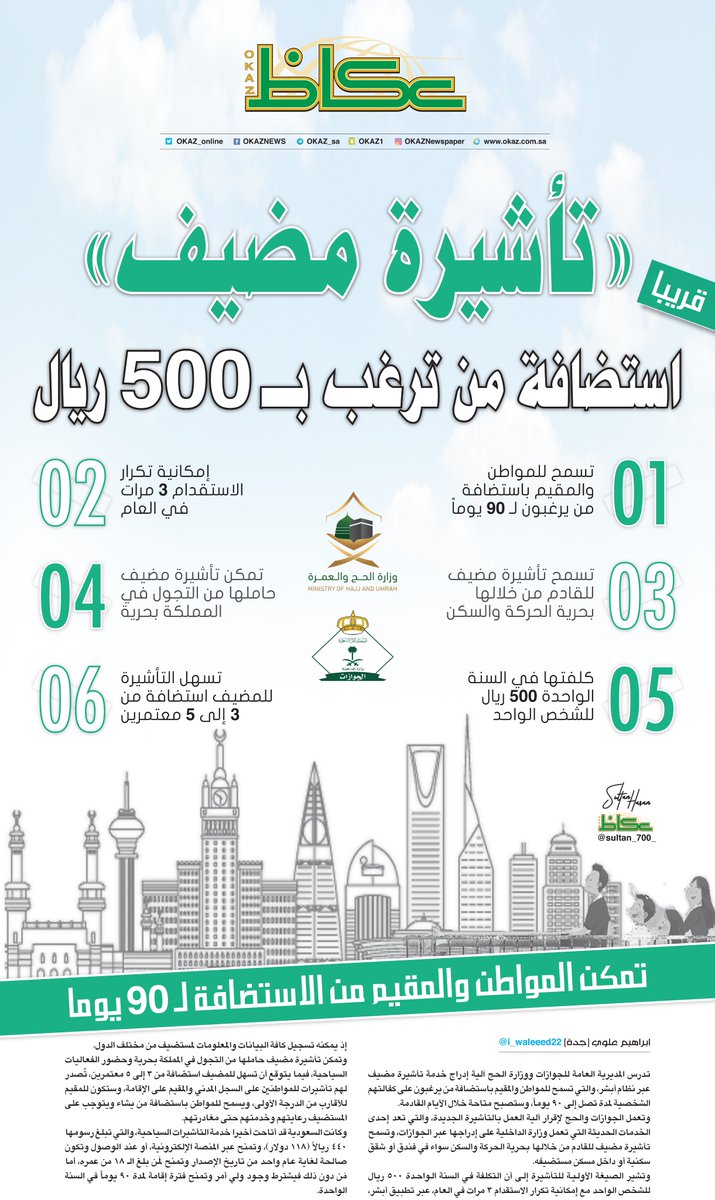 هل تم إلغاء تأشيرة مضيف في السعودية