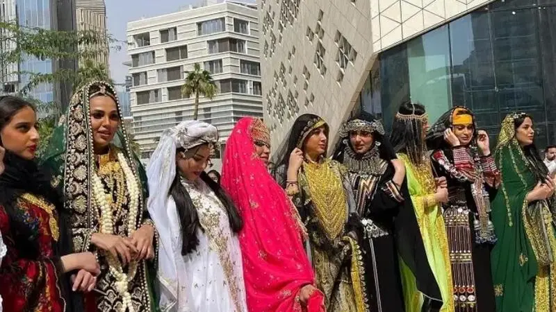 أفكار ملابس يوم التأسيس السعودي للاطفال البنات والاولاد 3 أفكار ملابس يوم التأسيس السعودي