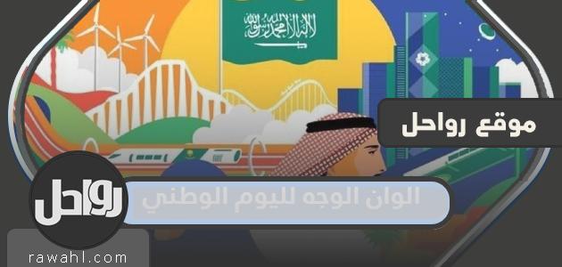 ألوان الوجه لليوم الوطني السعودي 92