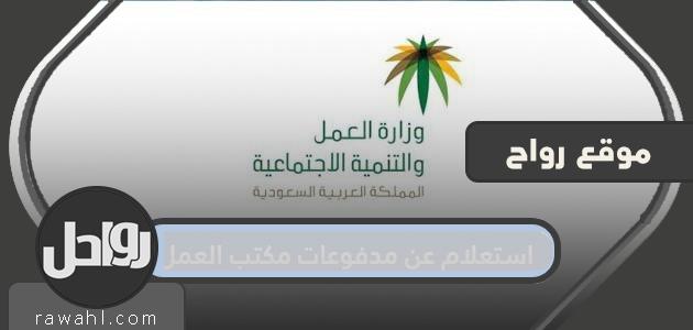 استعلام عن مدفوعات مكتب العمل .. استرداد المدفوعات الحكومية المتبقية