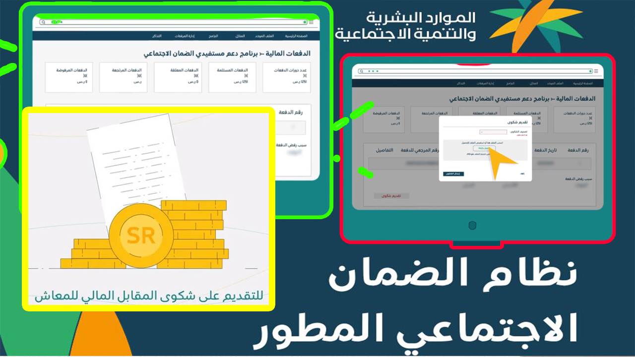 الشكوى الماليه في الضمان المطور