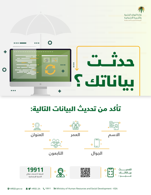 رابط تحديث الضمان الاجتماعي 1444