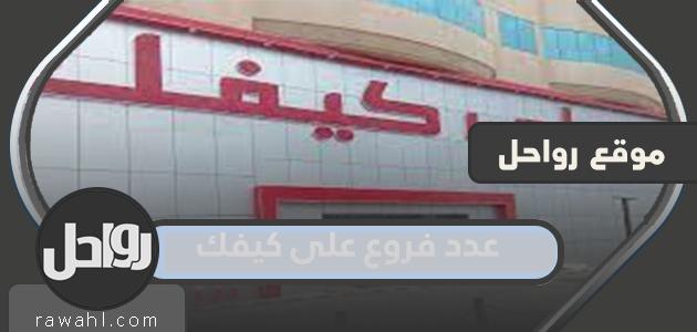 كم عدد الفروع لديك؟