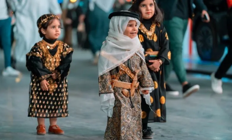 لبس يوم التأسيس السعودي لاولاد 3