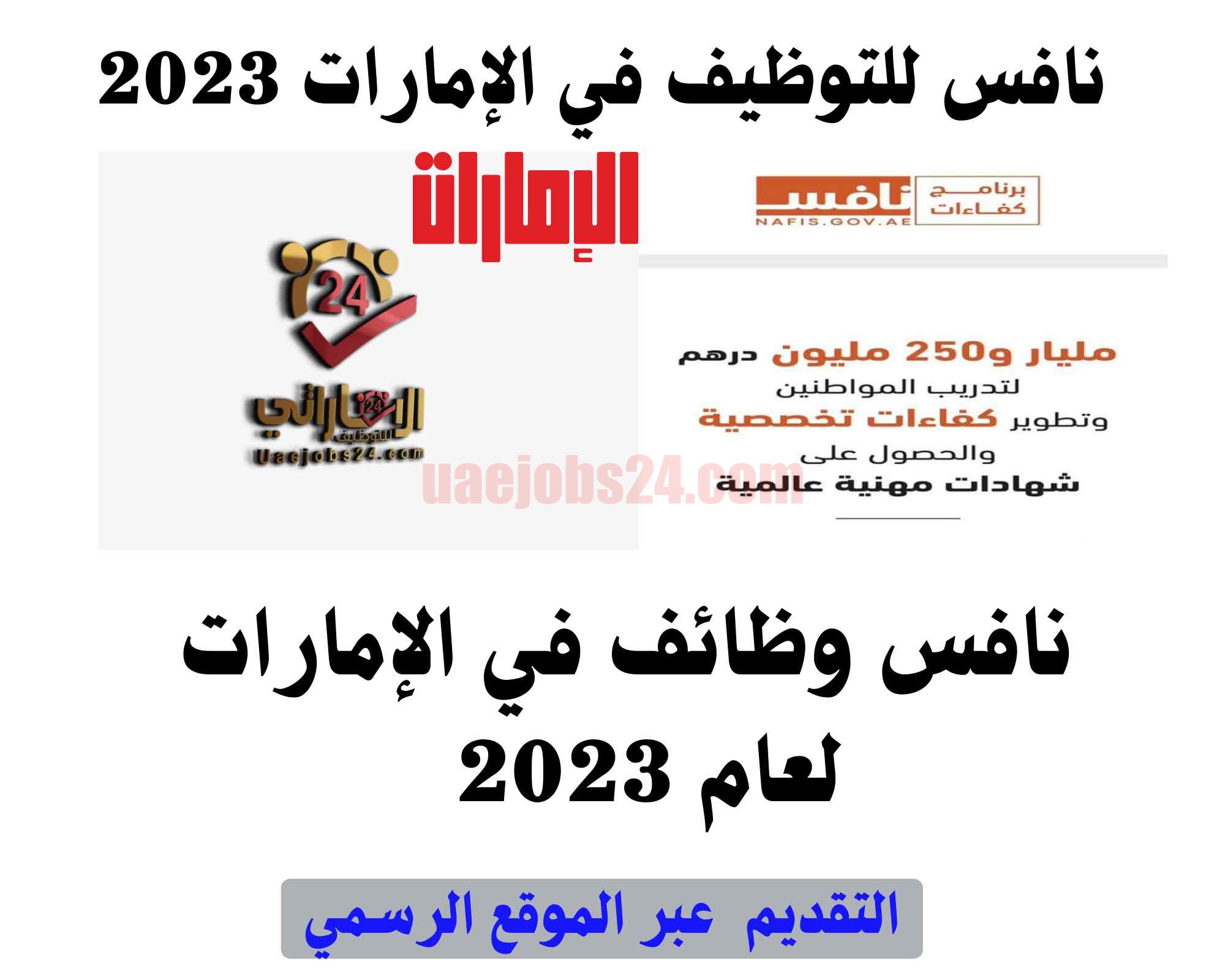 رابط موقع نافس للتوظيف في الإمارات nafis.gov.ae
