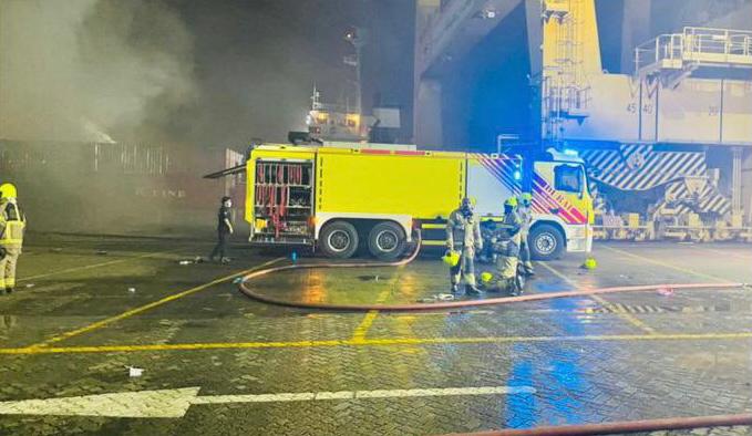 السبب الحقيقي لانفجار ميناء جبل علي