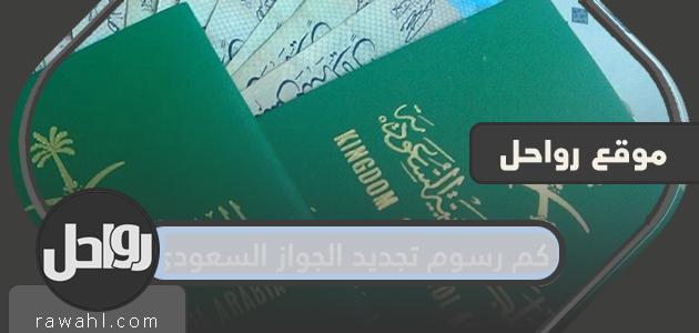 كم رسوم تجديد الجواز السعودي 2023 وطريقة التجديد