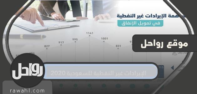 الإيرادات غير النفطية للسعودية 2020 .. زيادة الإيرادات الغير نفطية 2020