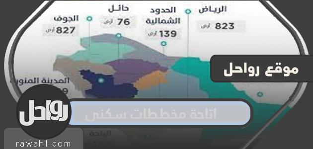 تفاصيل اتاحة مخططات سكني الجديدة 2022/1443