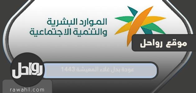حقيقة عودة بدل غلاء المعيشة 1443 في السعودية
