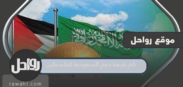 ما حجم دعم السعودية لفلسطين 1445؟