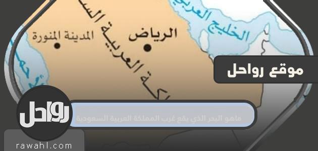 ما البحر الذي يقع غرب المملكة العربية السعودية؟